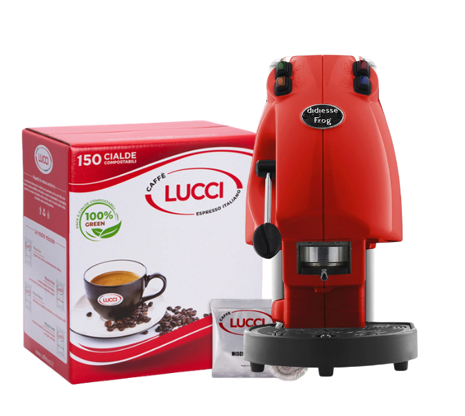 Frog Revolution + 150 cialde Miscela Rossa